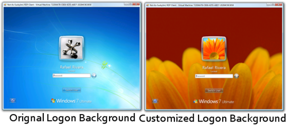 Windows 7 logon background