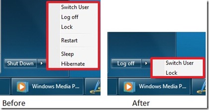 Windows 7 startmenu
