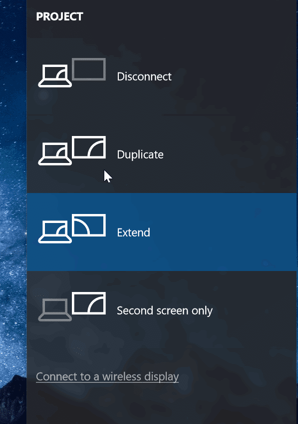 wirelessly connect Windows 10 laptop to TV pic5