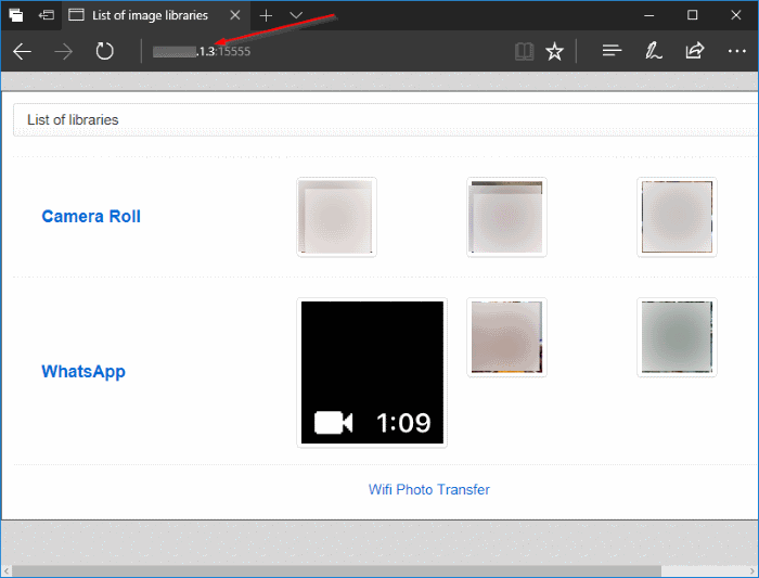 wirelessly transfer photos from iphone to Windows 10 PC pic5